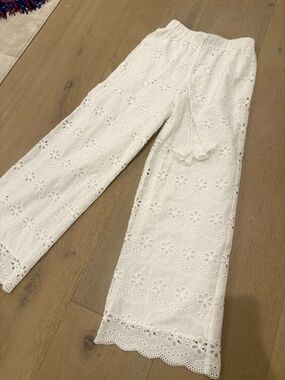 BNWT Sofie the Label white eyelet pants